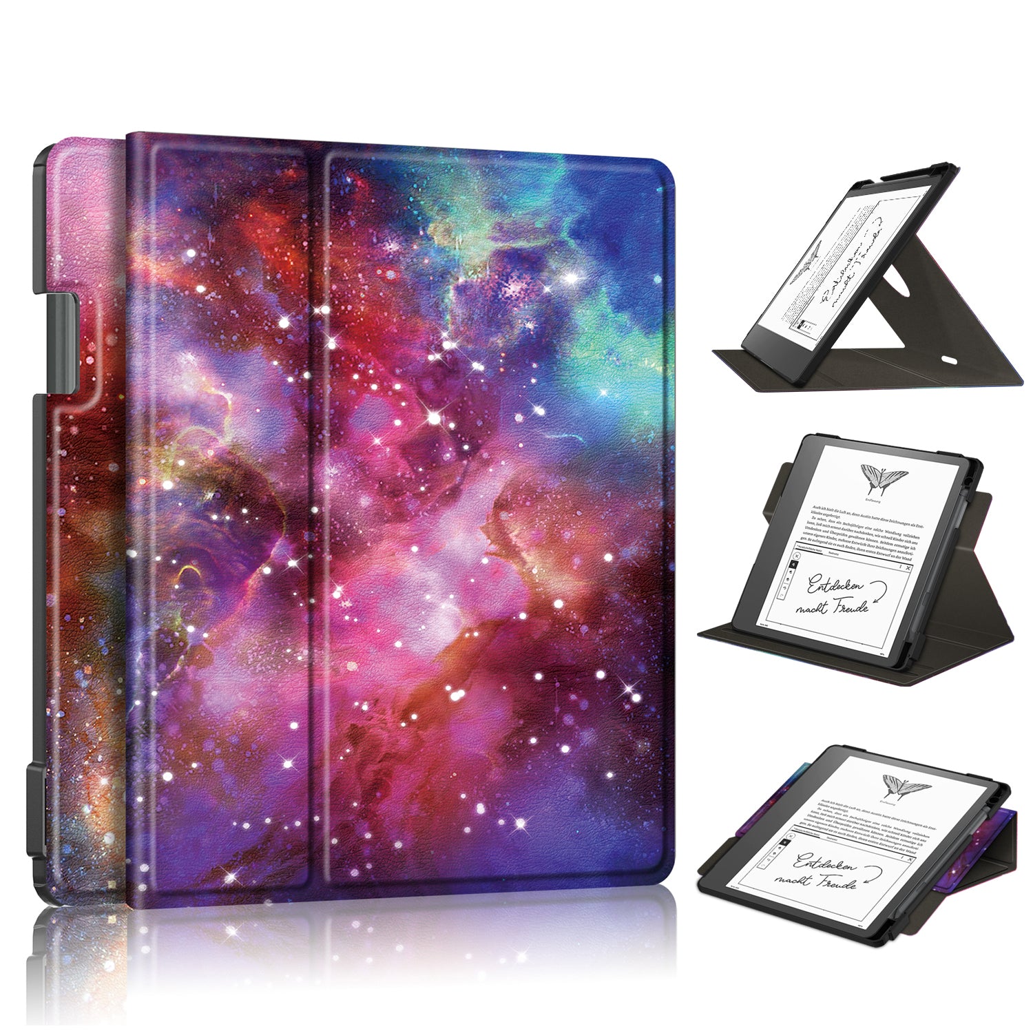 For Amazon Kindle Scribe Magnetic Absorption Tablet Cover Pattern Printing Protective Tablet Case with 360-degree Rotary Kickstand For Amazon Kindle Scribe Magnetic Absorption Tablet Cover Pattern Printing Protective Tablet Case with 360-degree Rotary Kickstand